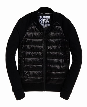 Superdry Core Gym Tech Hybrid Női Kabát Fekete | DEXAL1964